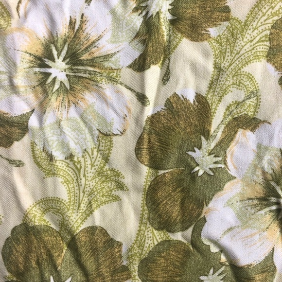 VTG Pineapple Moon 100% SILK Jane Hawaiian Dress A-Line Shift Sleeveless M - Picture 2 of 4